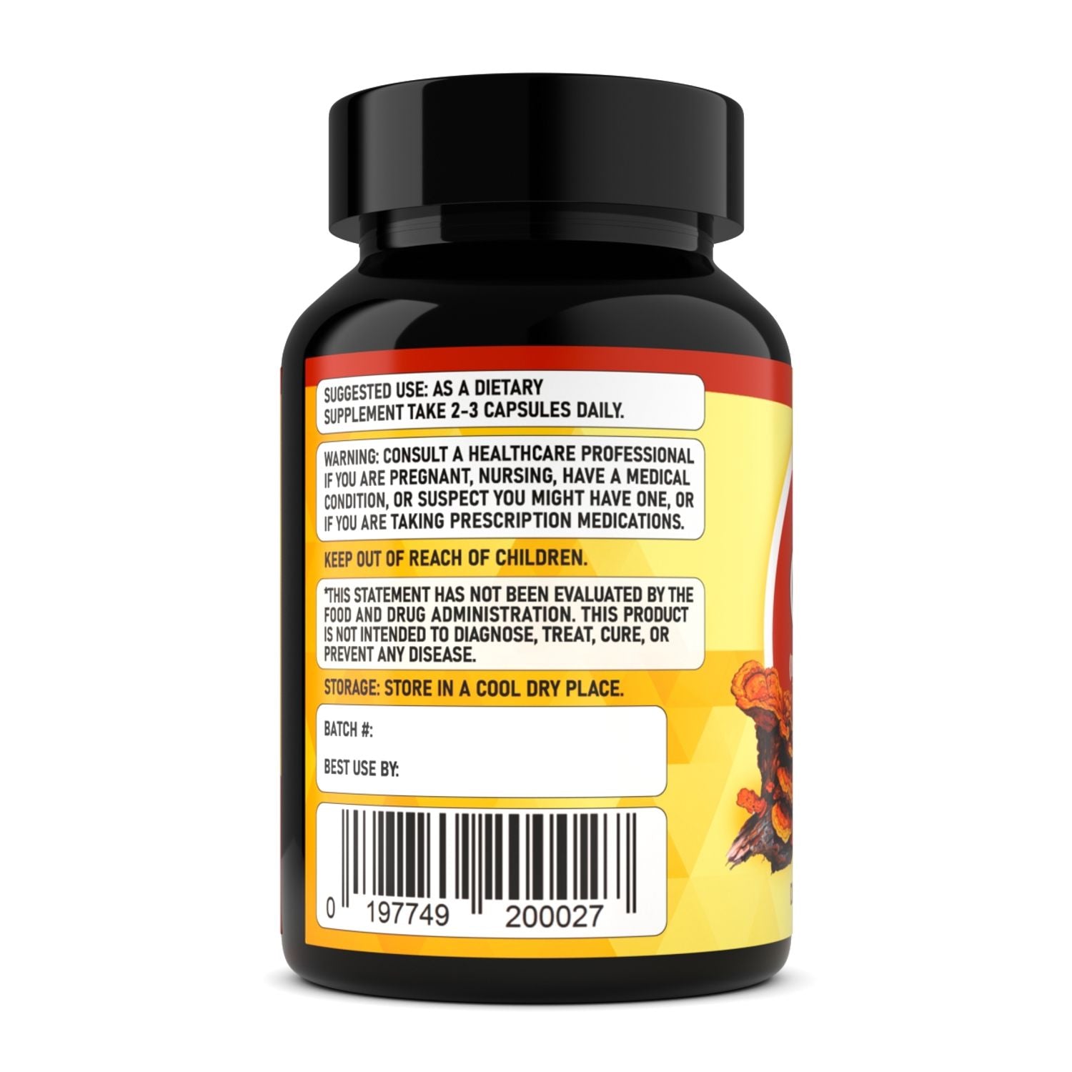 Chaga Mushroom Capsules