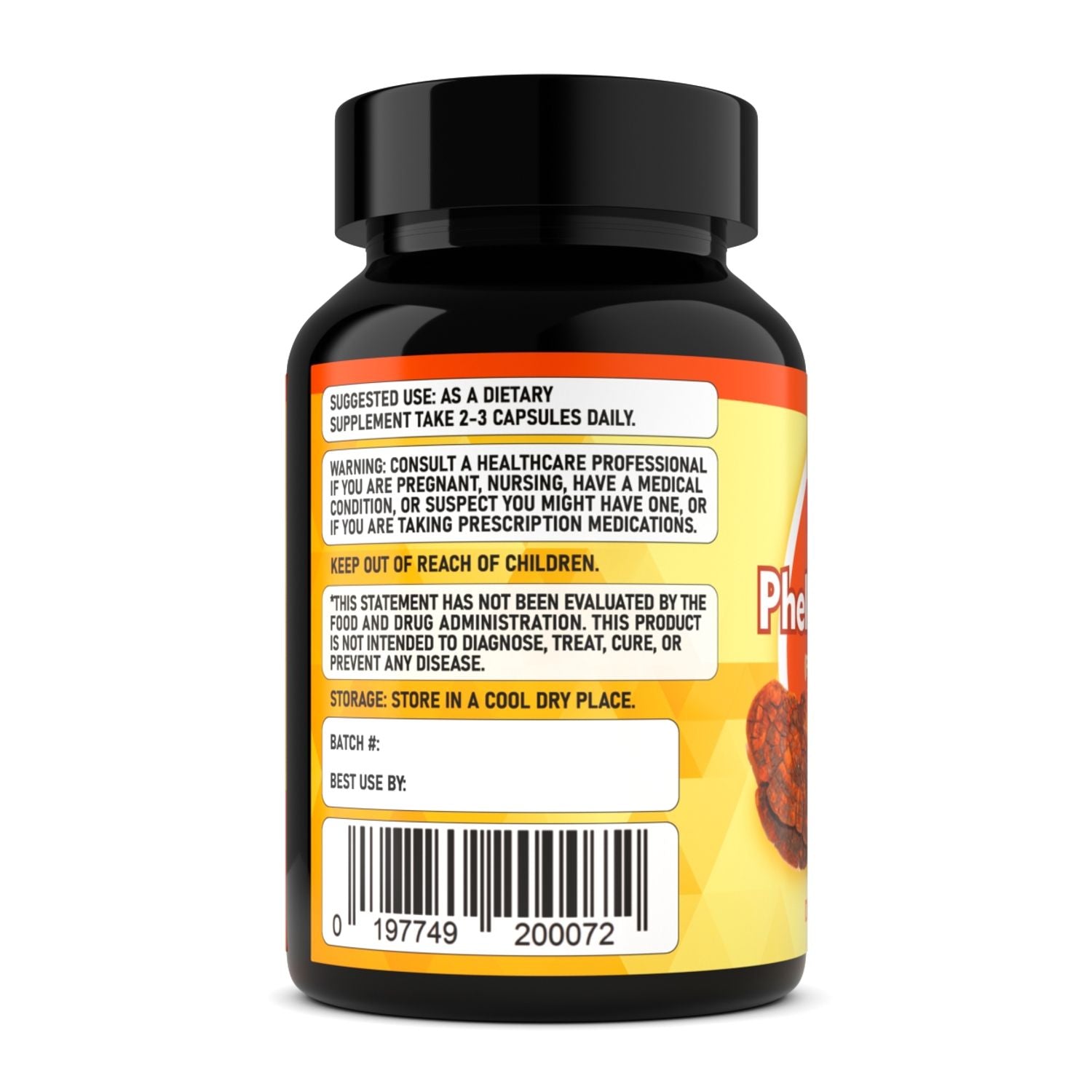 Phellinus Linteus Mushroom Capsules