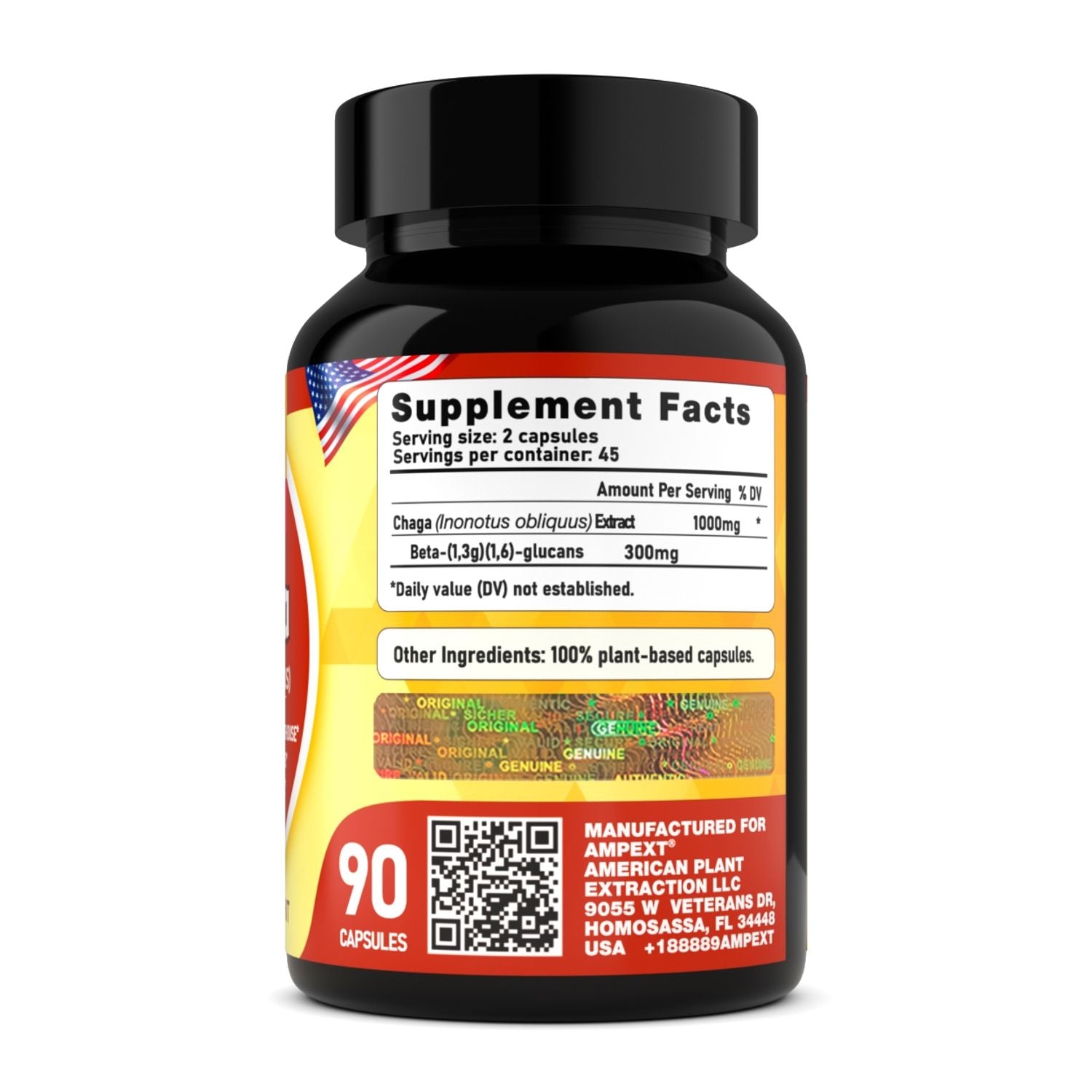 Chaga Mushroom Capsules