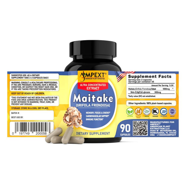 Maitake Mushroom Capsules