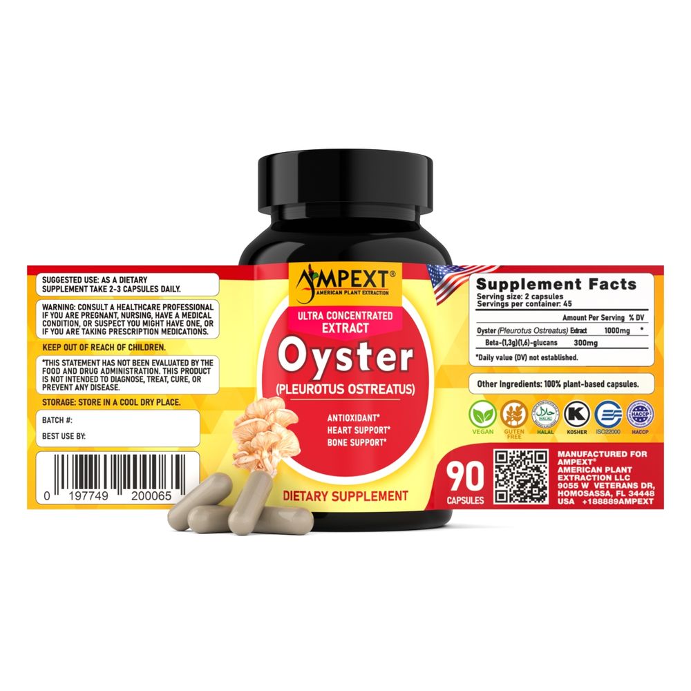 Oyster Mushroom Capsules