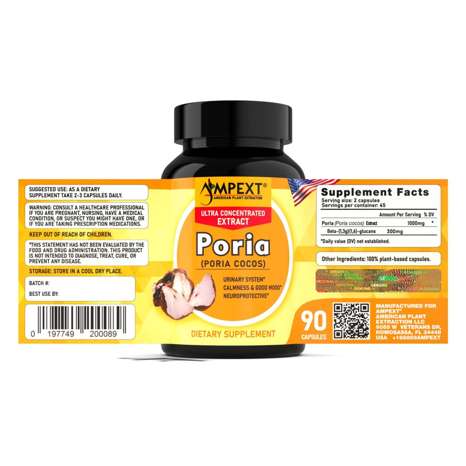 Poria Cocos Mushroom Capsules