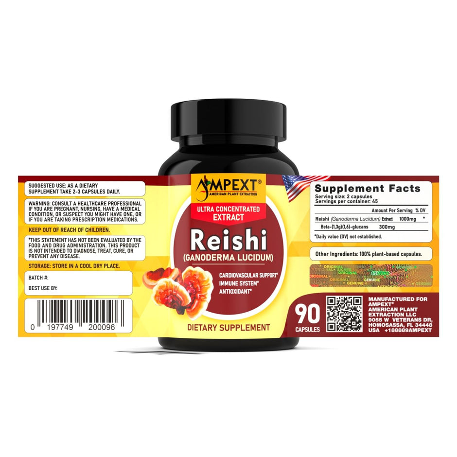 Reishi Mushroom Capsules