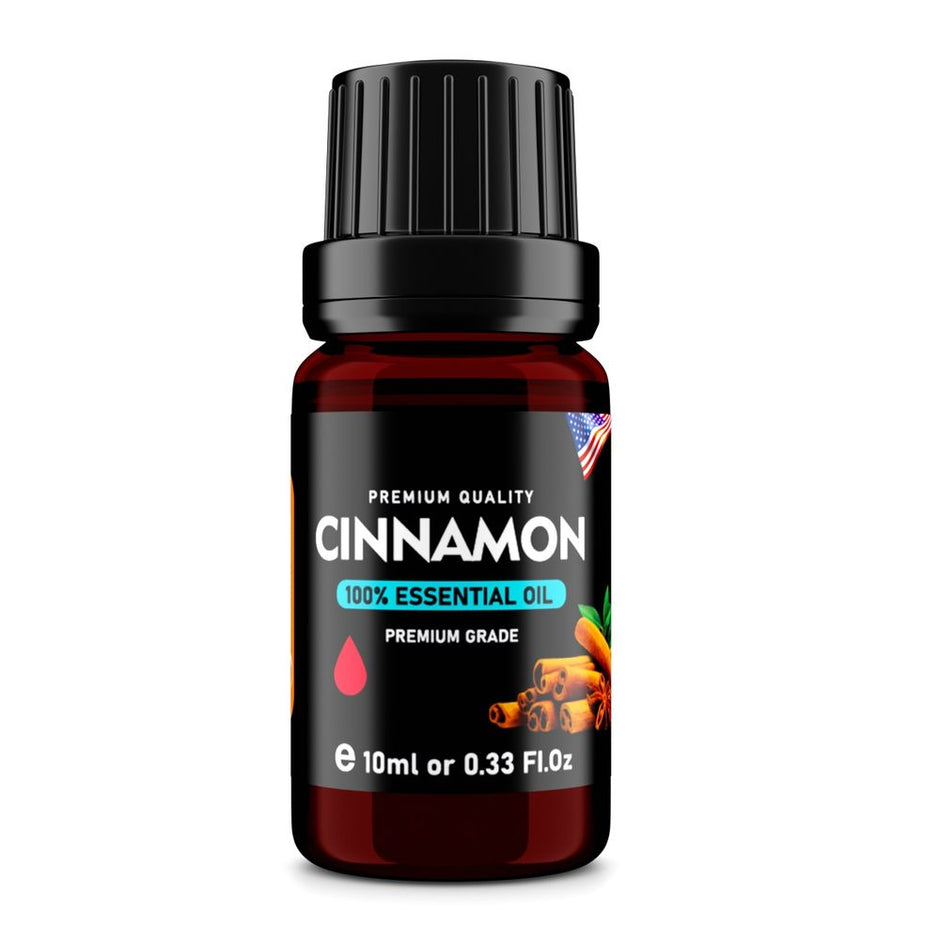 Cinnamon (Cinnamomum verum) 100% Essential Oil, Premium Grade, 10ml