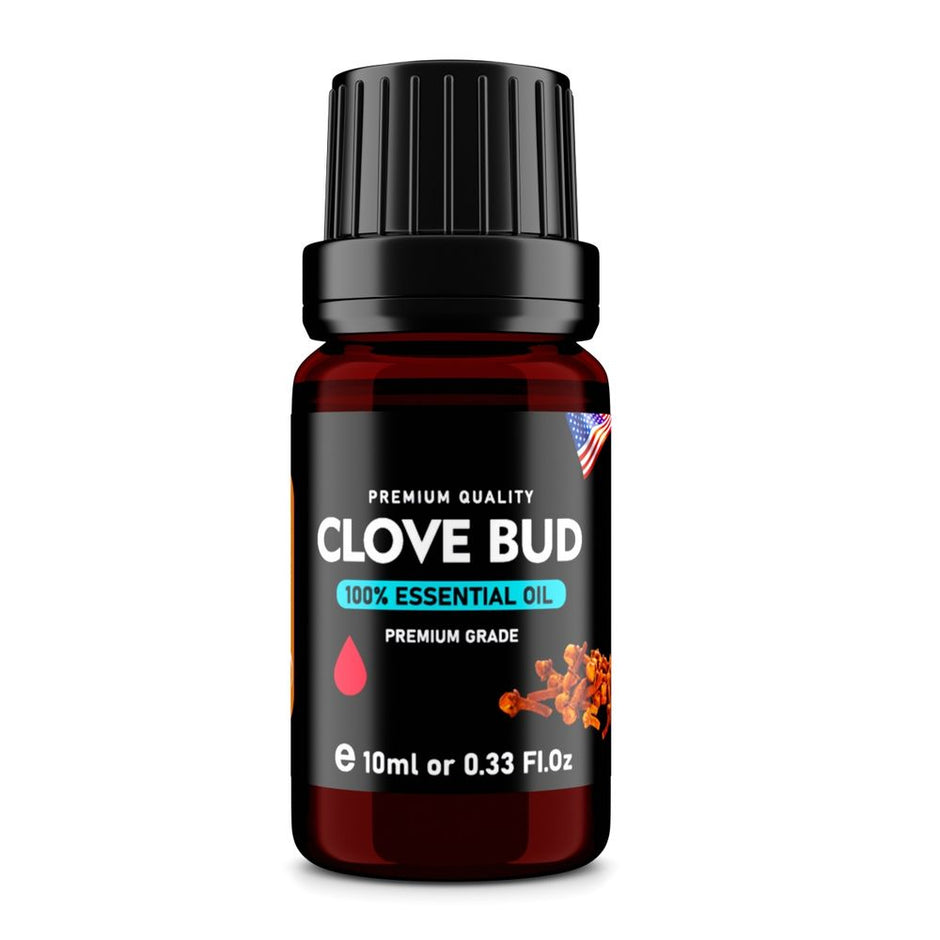 Clove Bud (Syzygium aromaticum) 100% Essential Oil, Premium Grade, 10ml