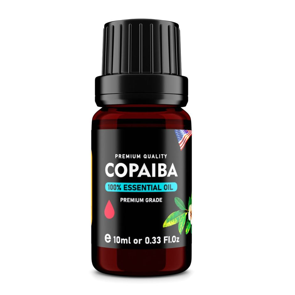 Copaiba (Copaifera officinalis) 100% Essential Oil, Premium Grade, 10ml