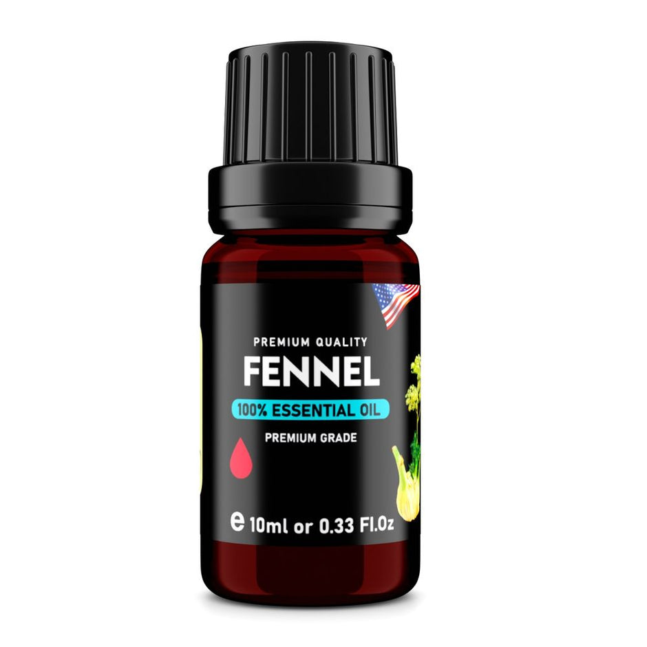 Fennel (Foeniculum vulgare) 100% Essential Oil, Premium Grade, 10ml
