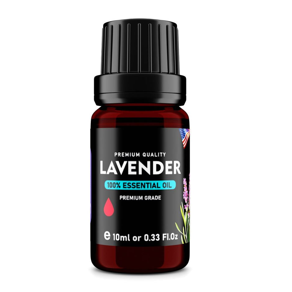 Lavender (Lavandula angustifolia) 100% Essential Oil, Premium Grade, 10ml