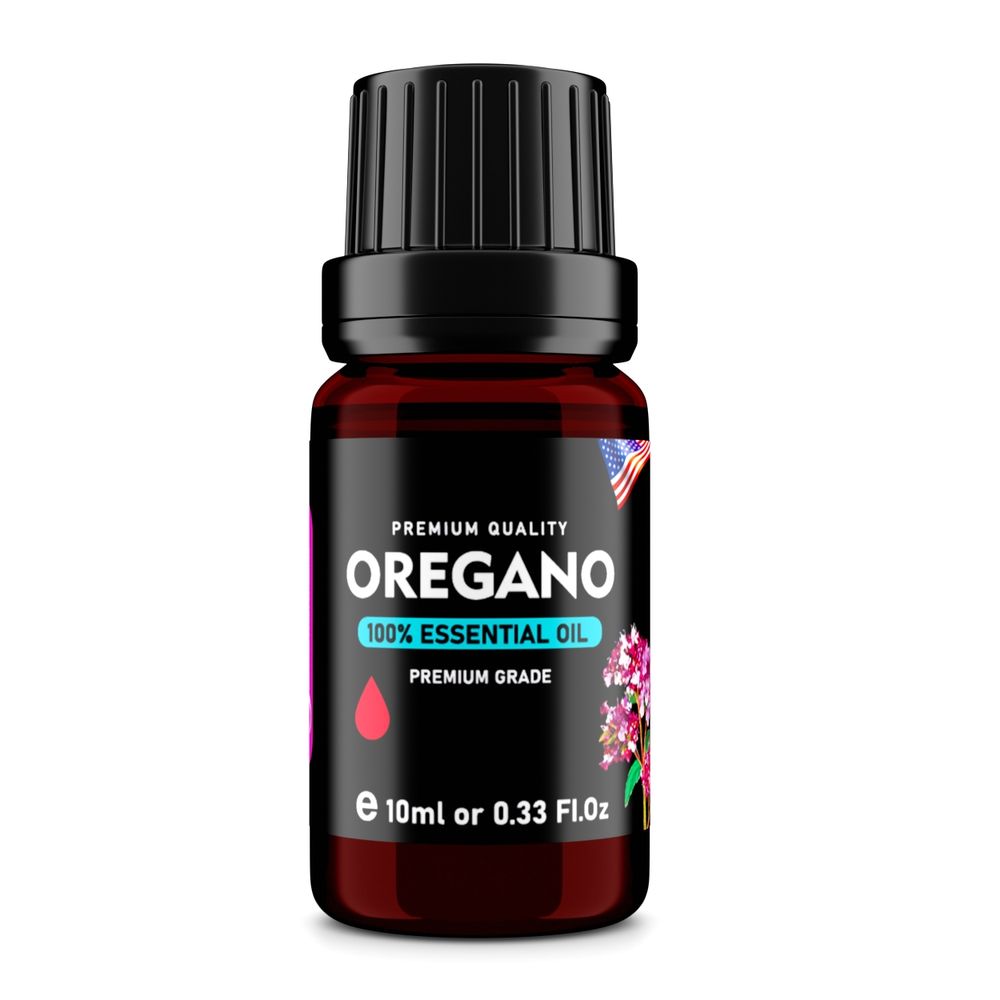 Oregano (Origanum vulgare) 100% Essential Oil, Premium Grade, 10ml