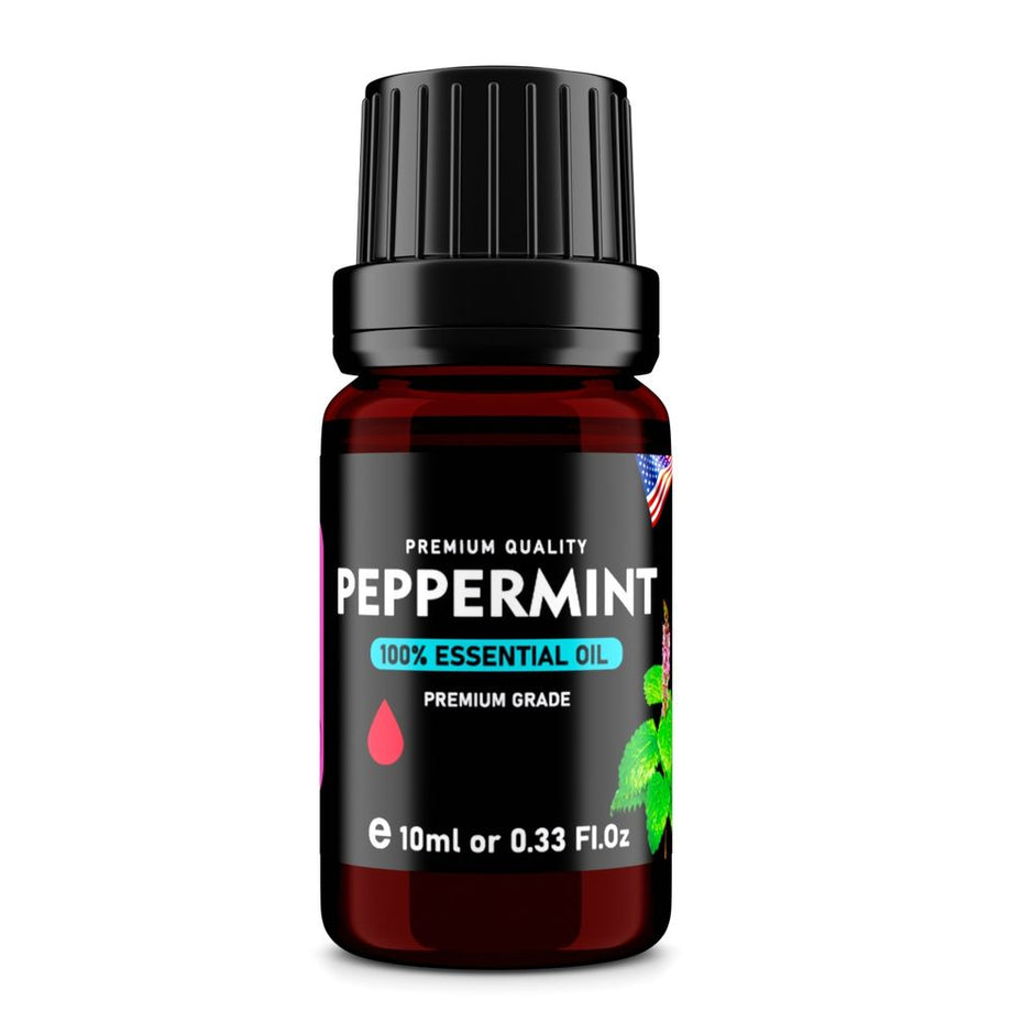 Peppermint (Mentha piperita) 100% Essential Oil, Premium Grade, 10ml
