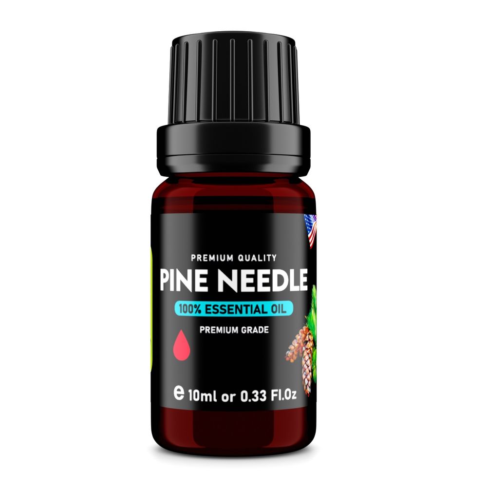 Pine Needles (Pinus sylvestris) 100% Essential Oil, Premium Grade, 10ml