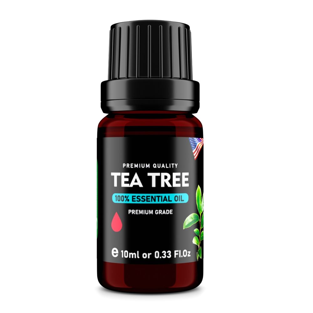 Tea Tree (Melaleuca alternifolia) 100% Essential Oil, Premium Grade, 10ml