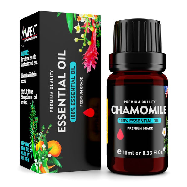 Chamomile (Chamaemelum nobile) 100% Essential Oil, Premium Grade, 10ml