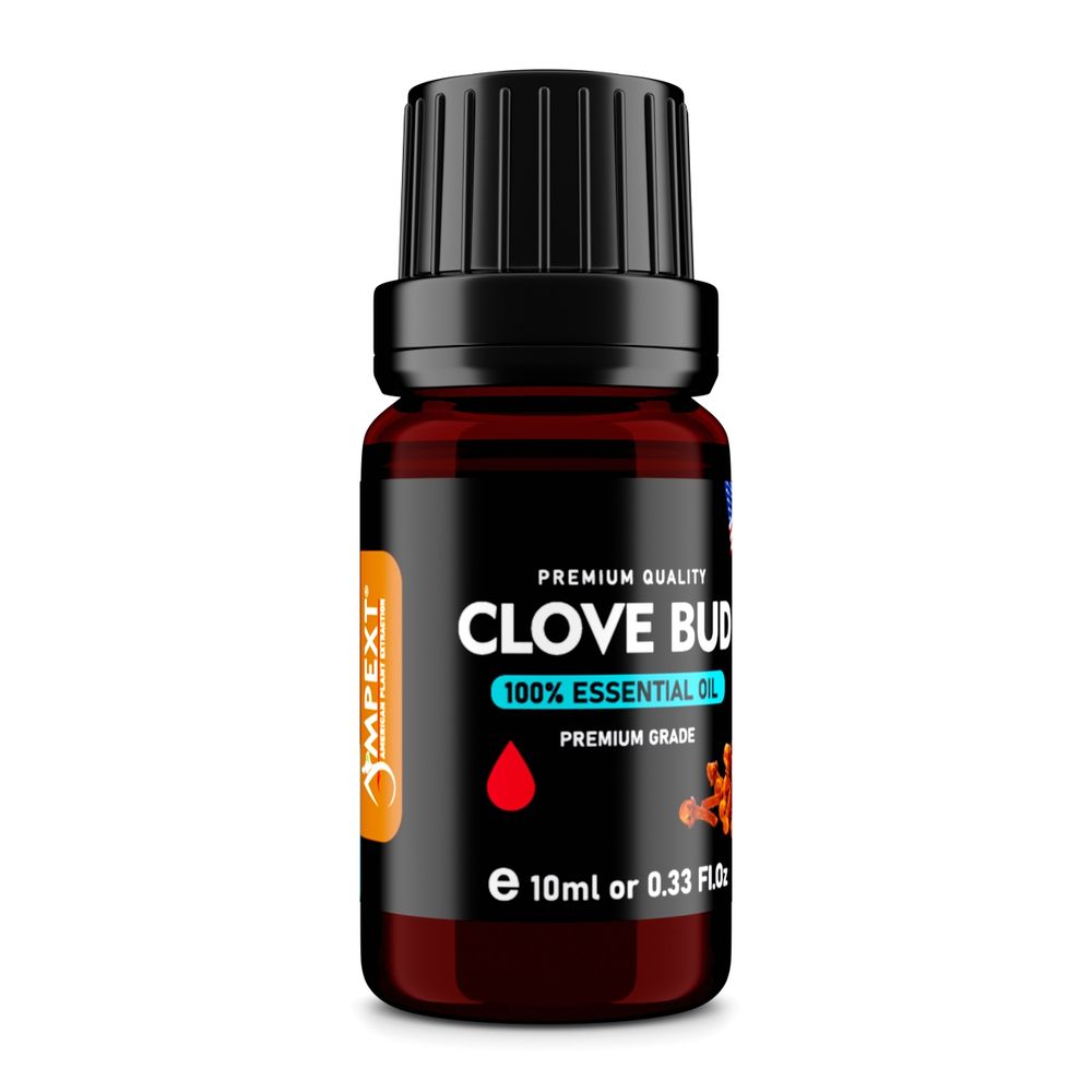 Clove Bud (Syzygium aromaticum) 100% Essential Oil, Premium Grade, 10ml