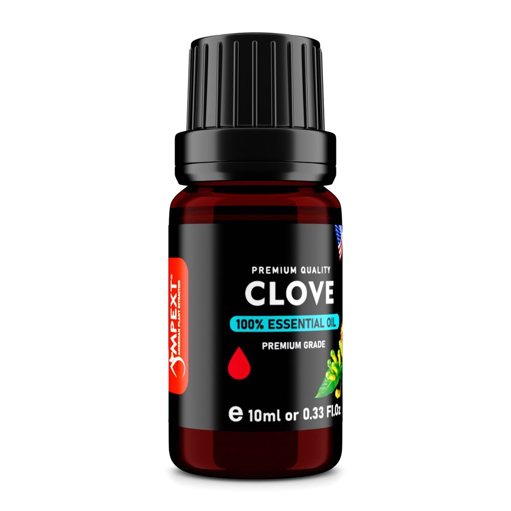Clove (Syzygium aromaticum) 100% Essential Oil, Premium Grade, 10ml