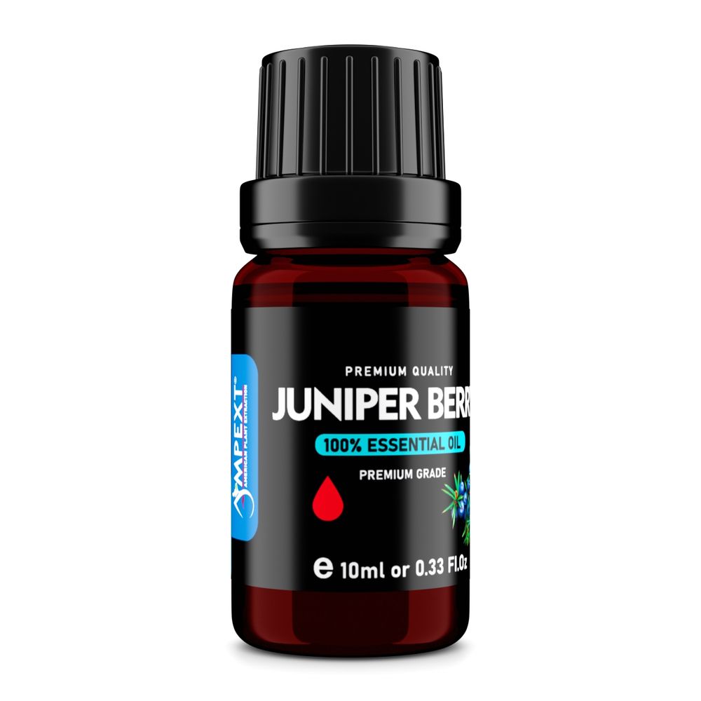 Juniper Berry (Juniperus communis) 100% Essential Oil, Premium Grade, 10ml