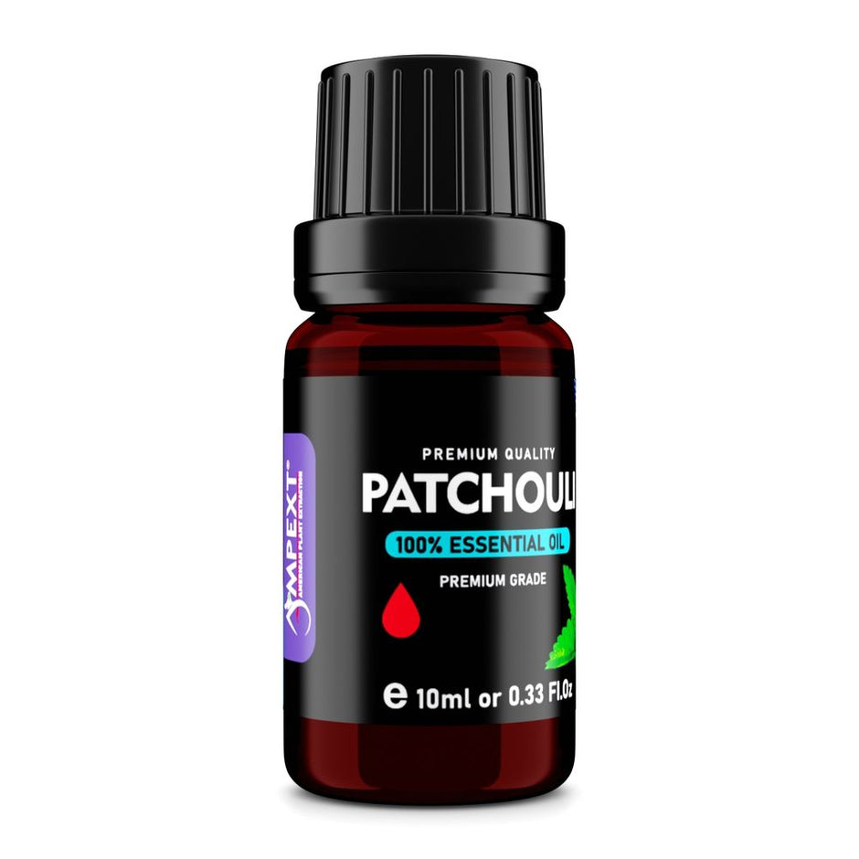 Patchouli (Pogostemon cablin) 100% Essential Oil, Premium Grade, 10ml