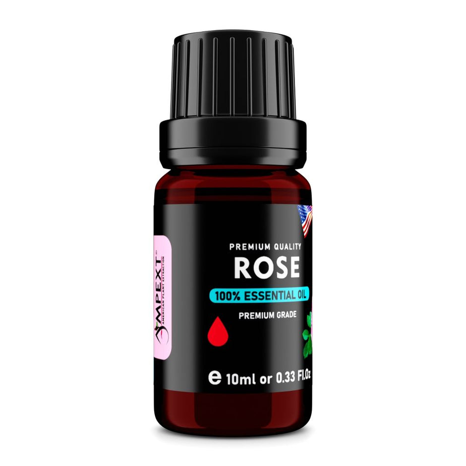 Rose (Rosa damascena) 100% Essential Oil, Premium Grade, 10ml