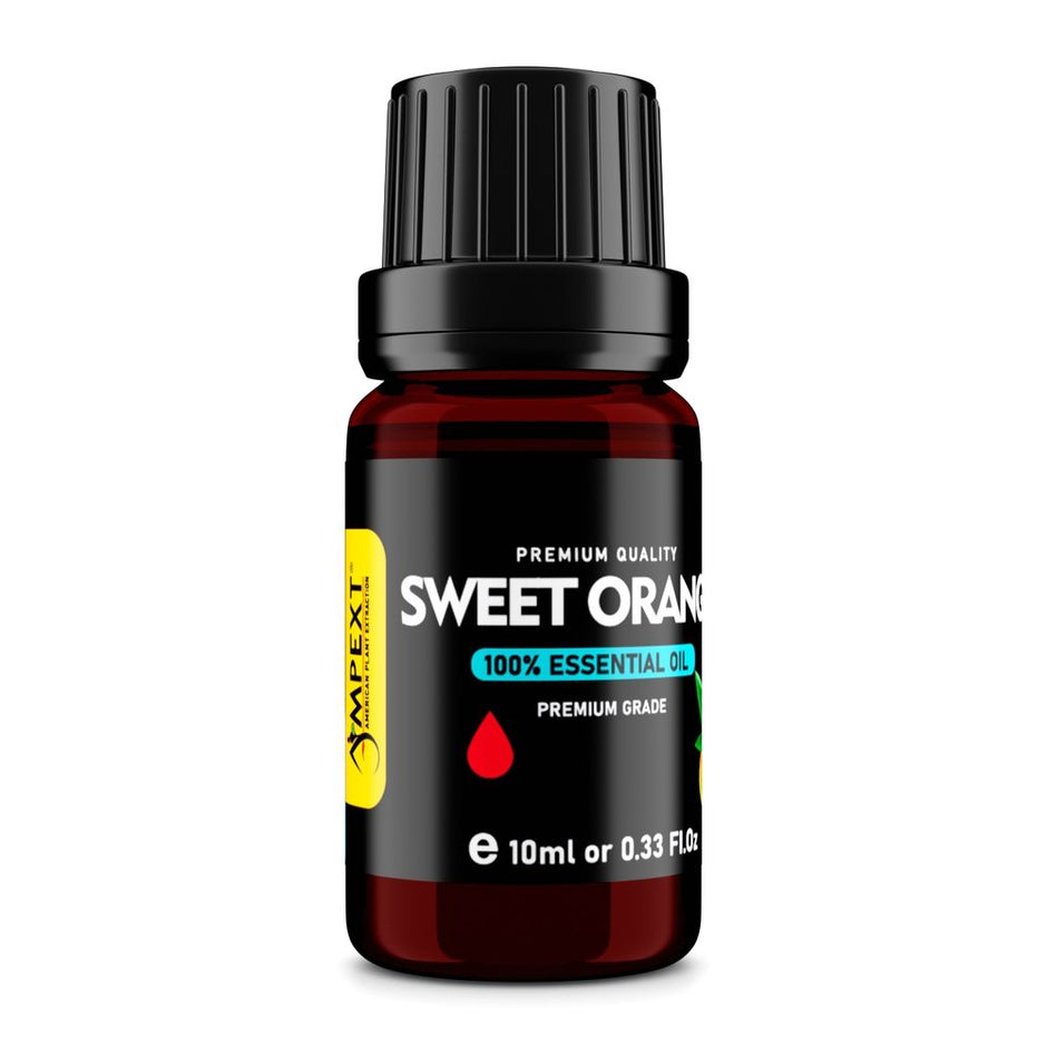 Sweet Orange (Citrus sinensis) 100% Essential Oil, Premium Grade, 10ml
