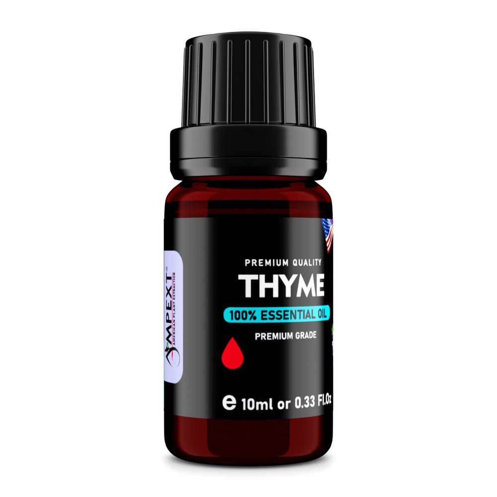Thyme (Thymus vulgaris) 100% Essential Oil, Premium Grade, 10ml
