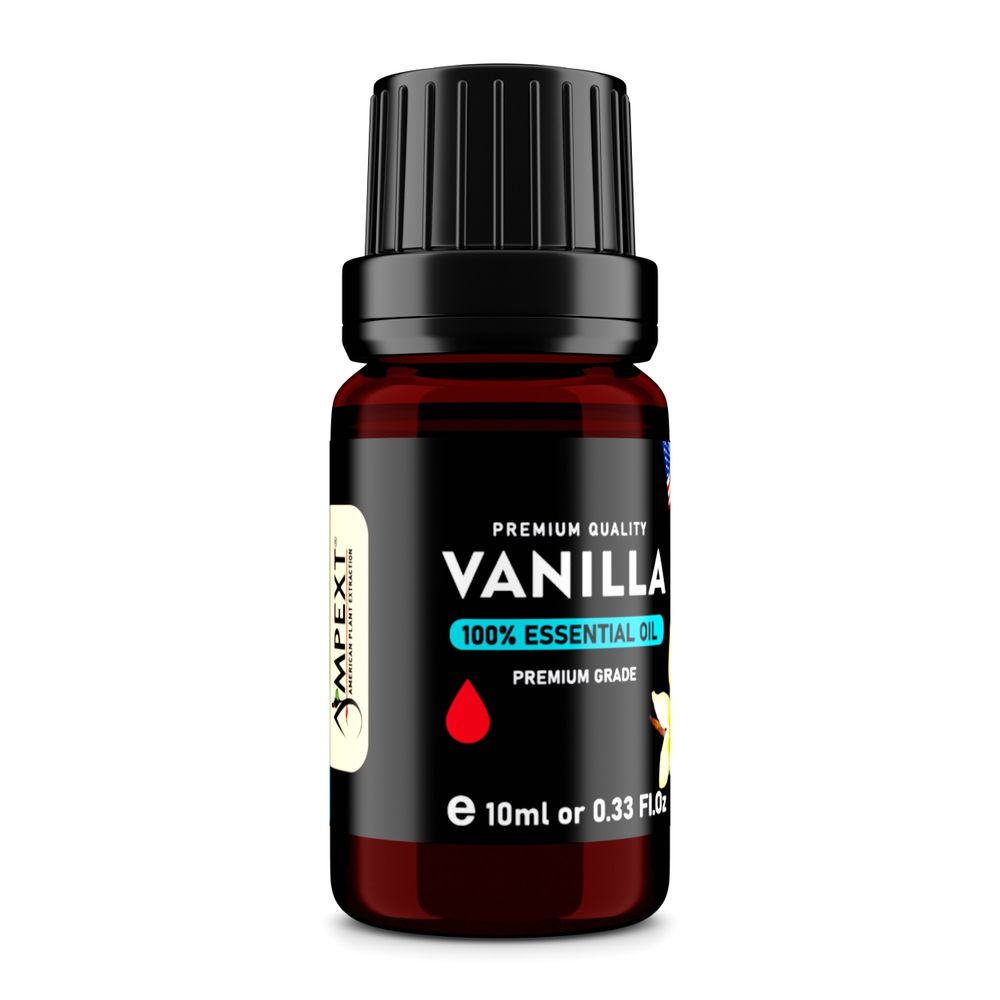Vanilla (Vanilla planifolia) 100% Essential Oil, Premium Grade, 10ml