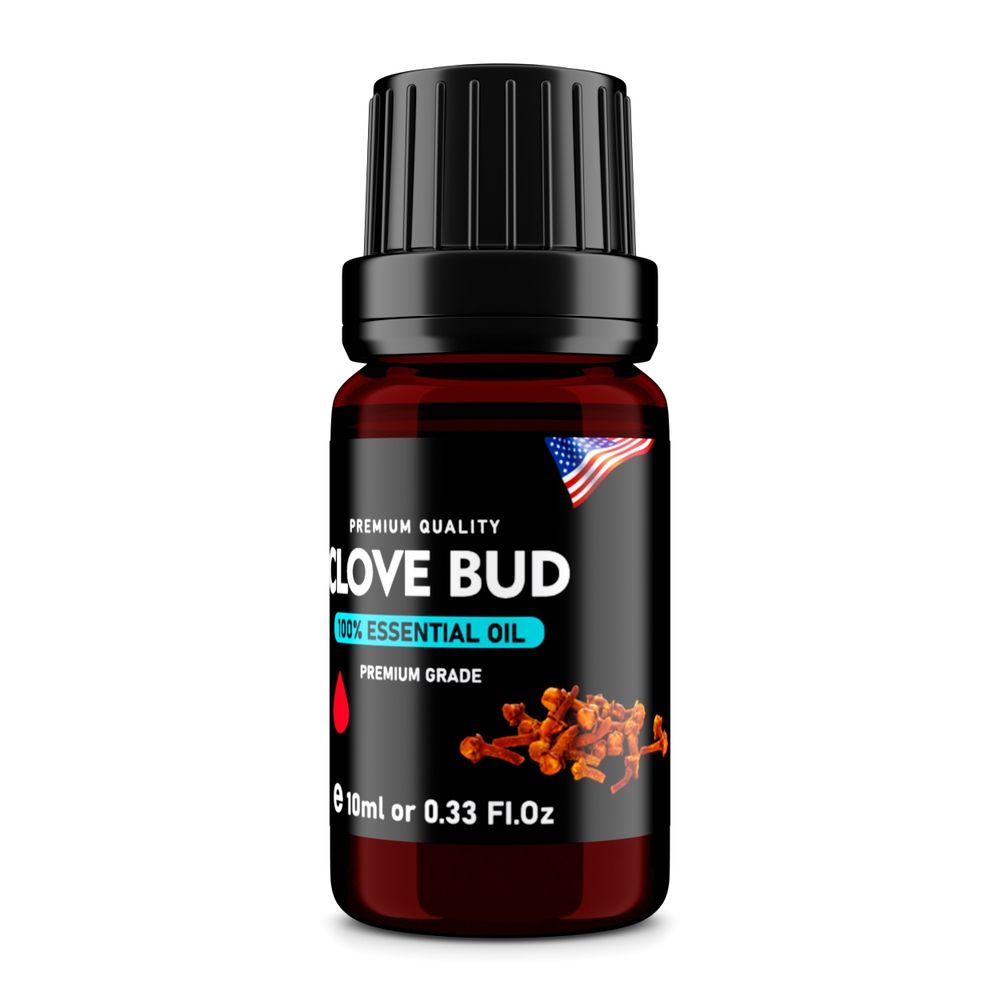 Clove Bud (Syzygium aromaticum) 100% Essential Oil, Premium Grade, 10ml