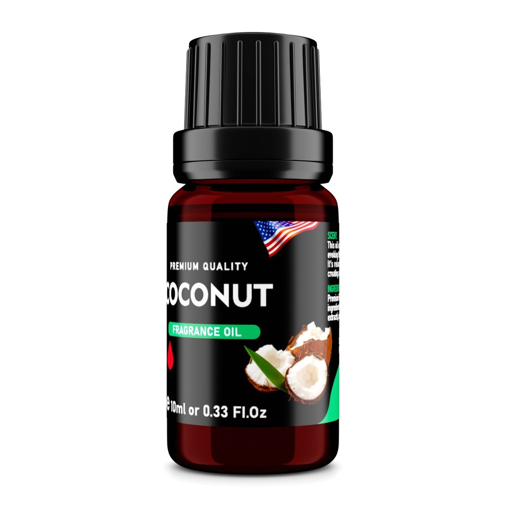 Coconut Premium Fragrance Oil, 10ml