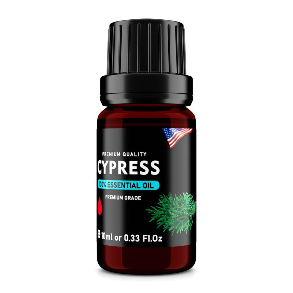 Cypress (Cupressus sempervirens) 100% Essential Oil, Premium Grade, 10ml