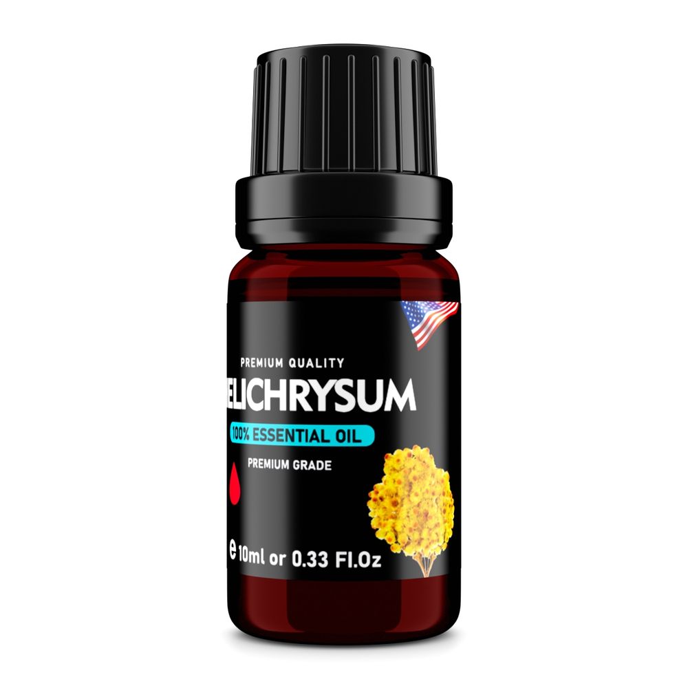 Helichrysum (Helichrysum italicum) 100% Essential Oil, Premium Grade, 10ml