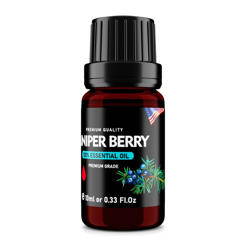 Juniper Berry (Juniperus communis) 100% Essential Oil, Premium Grade, 10ml