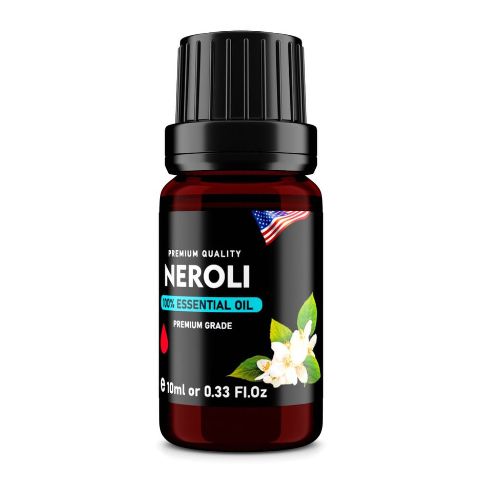 Neroli (Citrus aurantium) 100% Essential Oil, Premium Grade, 10ml