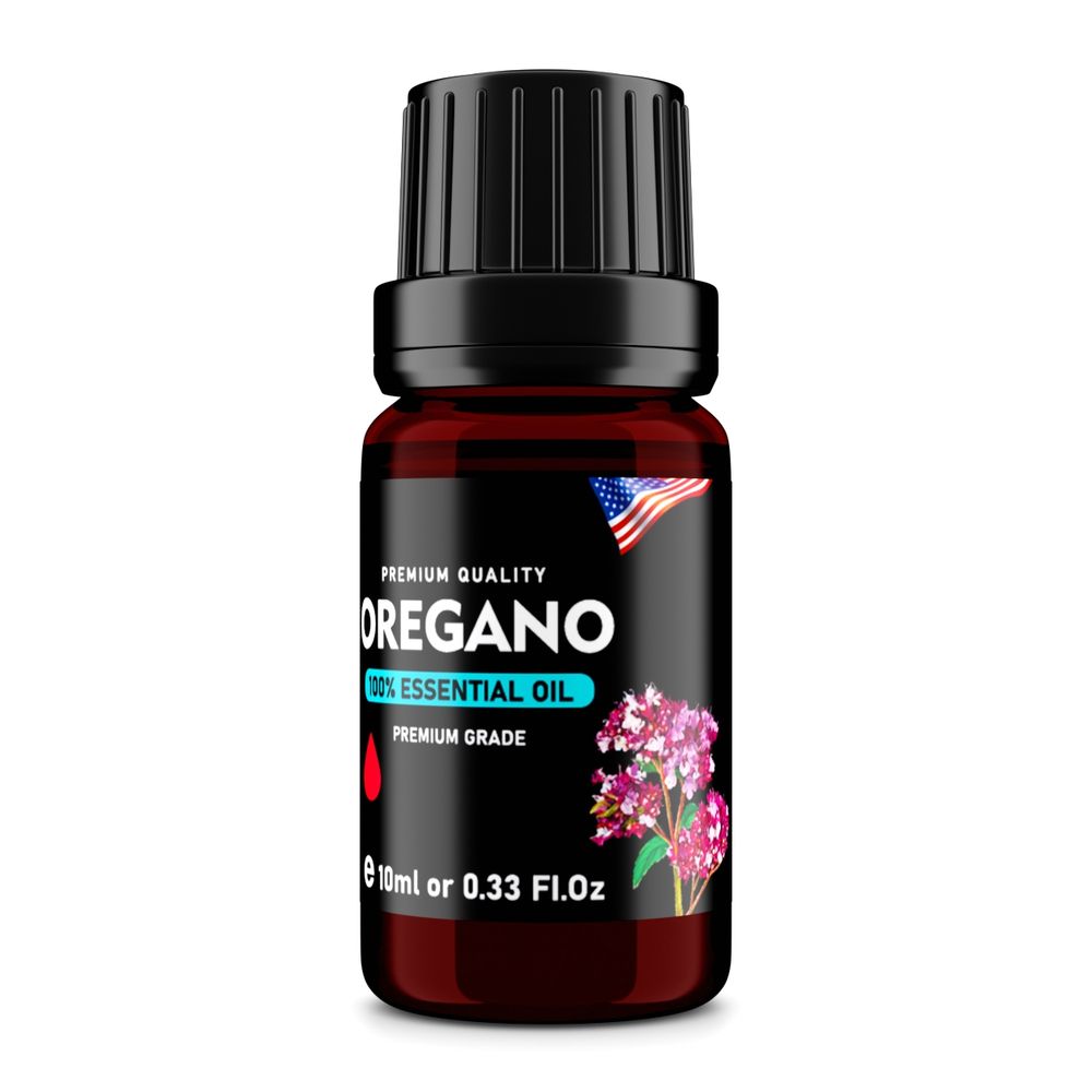 Oregano (Origanum vulgare) 100% Essential Oil, Premium Grade, 10ml