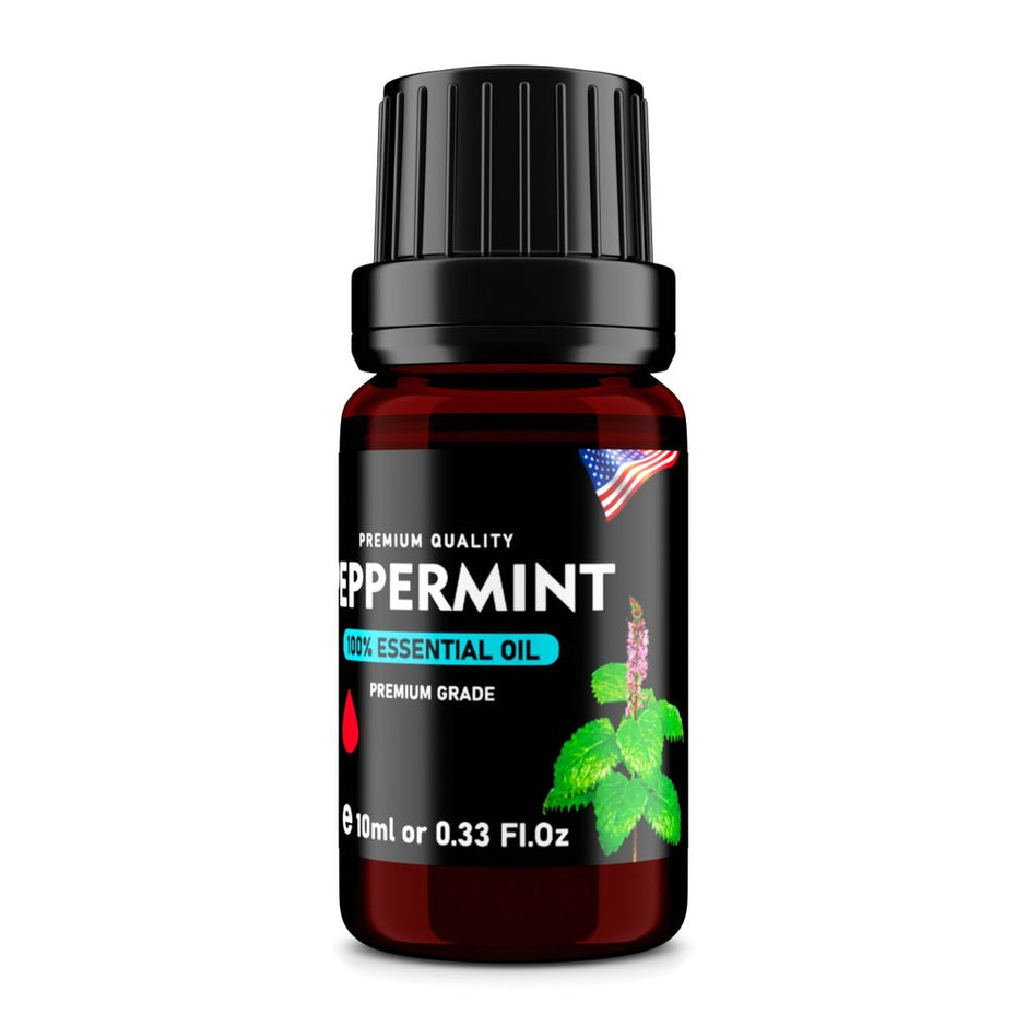 Peppermint (Mentha piperita) 100% Essential Oil, Premium Grade, 10ml