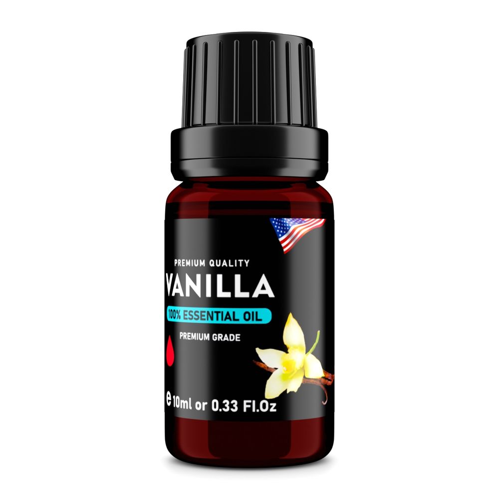 Vanilla (Vanilla planifolia) 100% Essential Oil, Premium Grade, 10ml