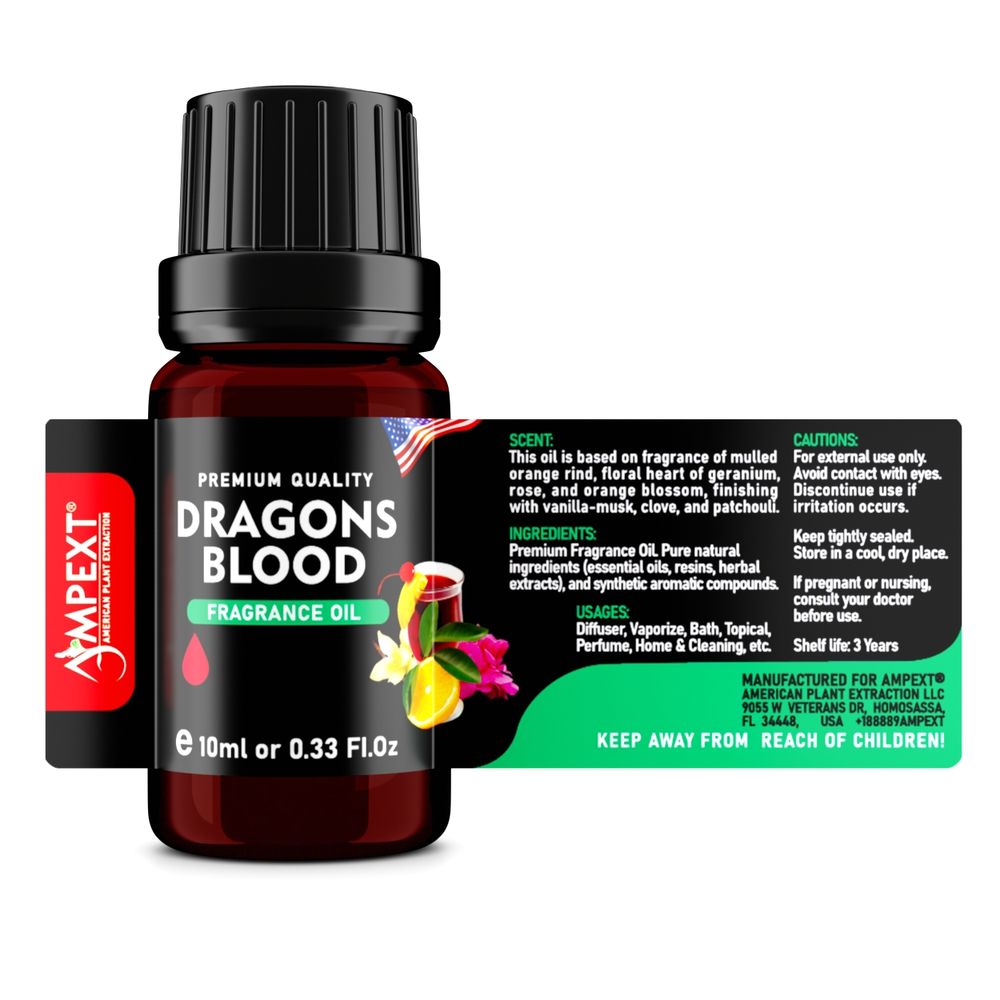Dragons Blood Premium Fragrance Oil, 10ml