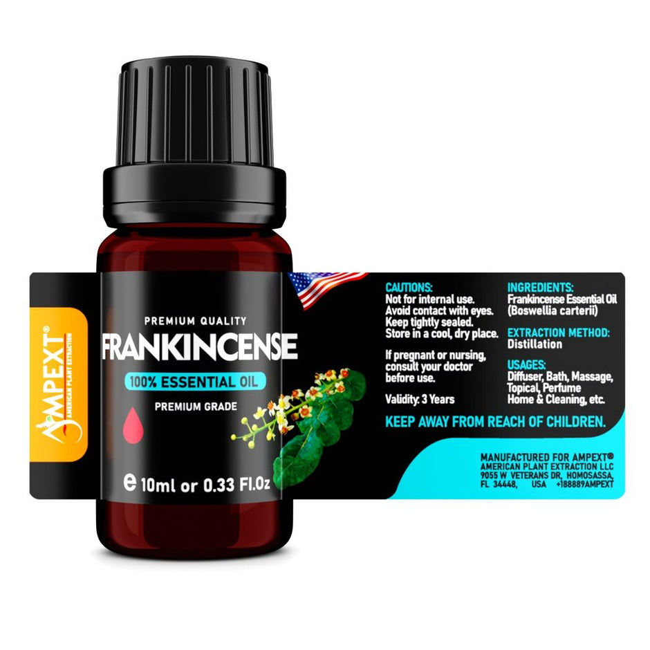 Frankincense (Boswellia carterii) 100% Essential Oil, Premium Grade, 10ml