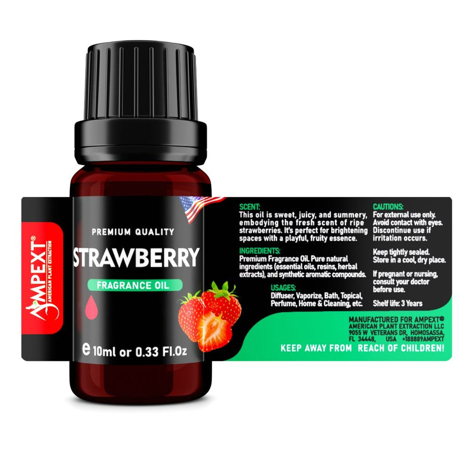 Strawberry Premium Fragrance Oil, 10ml