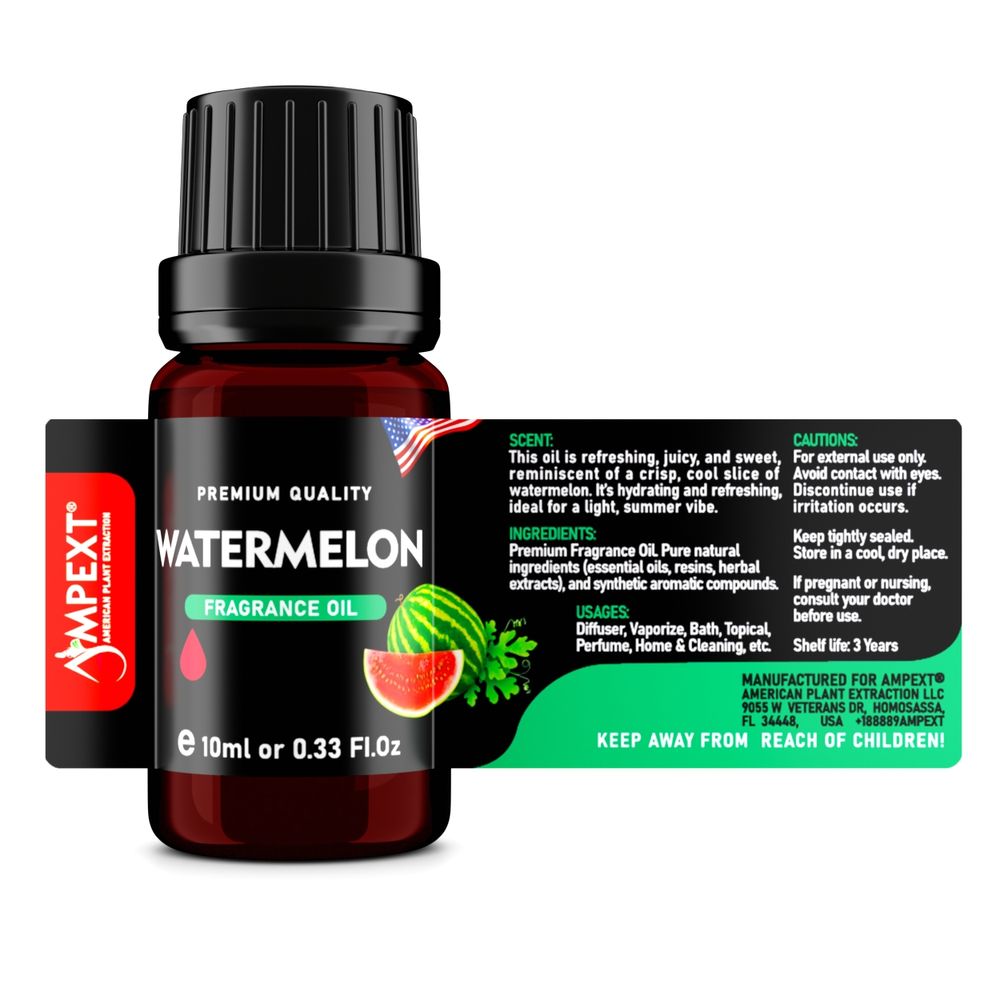 Watermelon Premium Fragrance Oil, 10ml
