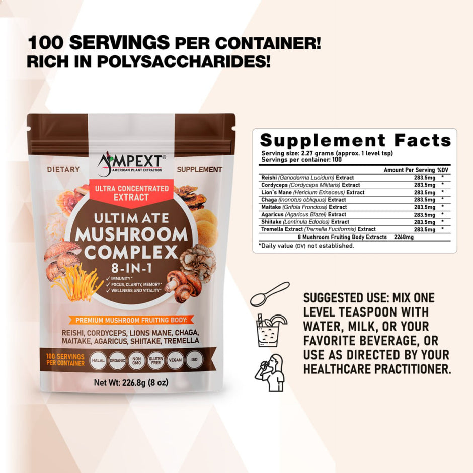 Ultimate Mushroom Complex™ 8-IN-1