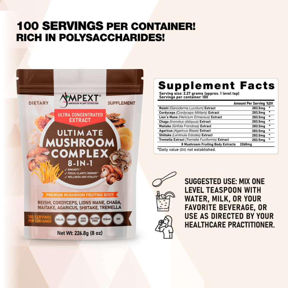 Ultimate Mushroom Complex™ 8-IN-1