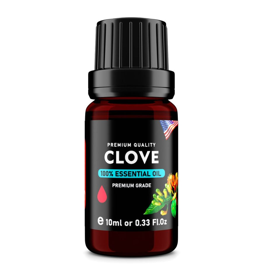 Clove (Syzygium aromaticum) 100% Essential Oil, Premium Grade, 10ml