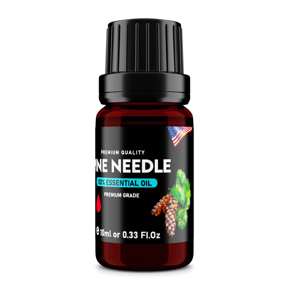 Pine Needles (Pinus sylvestris) 100% Essential Oil, Premium Grade, 10ml