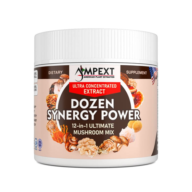 Dozen Synergy Power™ 12-IN-1 Mushroom Extract POWDER